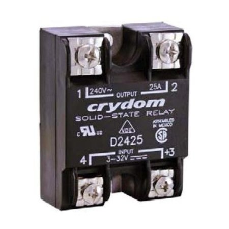 CRYDOM Ssr Relay  Panel Mount  Ip00  140Vac/10A  3-32Vdc D1210